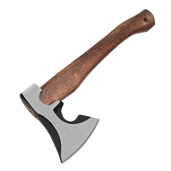 Secure-Topor forjat manual cu maner din lemn pentru despicat, 370 mm, 900g, model ST-054