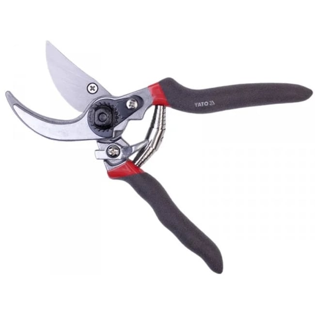 Foarfeca de vie manuala, Yato YT-8800, maner teflonat, lungime 205 mm