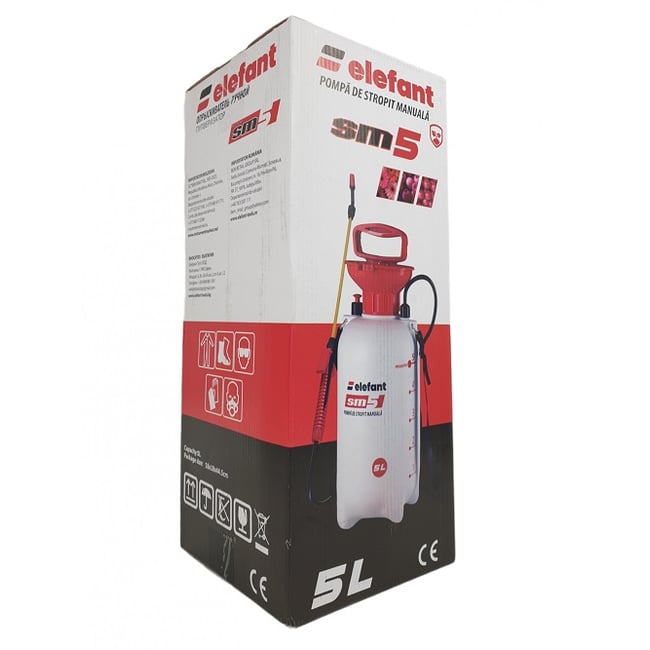 Pompa de Stropit Manuala tip Vermorel ELEFANT, 5 Litri