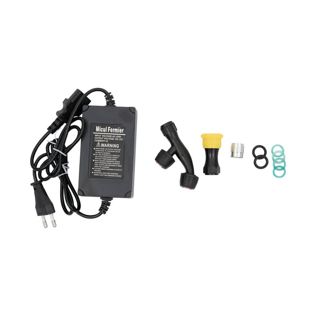 Pompa de stropit, electrica, cu acumulator, Micul Fermier GF-0666, 12V, 8A, tip rucsac, rezervor 18L