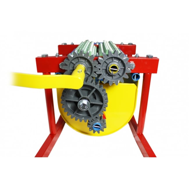 Zdrobitor struguri cu desciorchinator, manual, Micul Fermier GF-1437, cuva 20 L