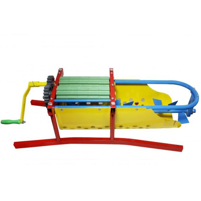 Zdrobitor struguri cu desciorchinator, manual, Micul Fermier GF-1437, cuva 20 L