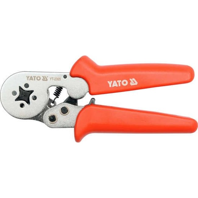 Cleste pentru sertizat, Yato YT-2305, 0.2-6.0 mm2, 175 mm