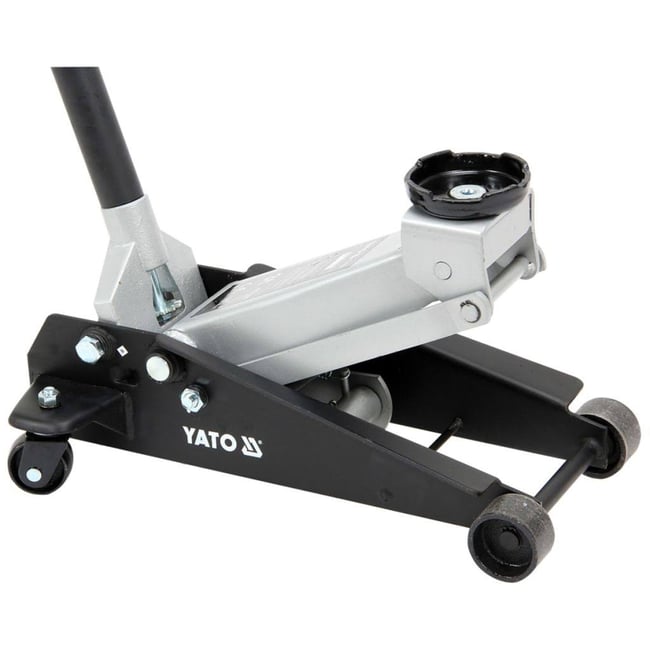 Cric hidraulic tip crocodil Yato YT-17211, aluminiu, capacitate ridicare 3 Tone, 130-465 mm