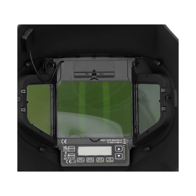 Masca de sudura automata DIN 16, filtru true color, Yato YT-73938