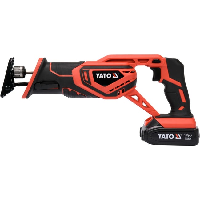 Fierastrau sabie cu 1 acumulator, Yato YT-82814, Li-Ion, 18 V, 2 Ah