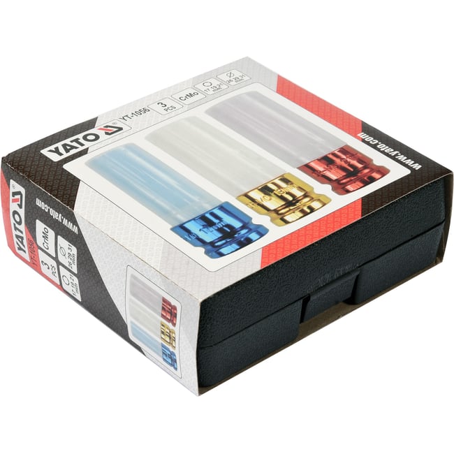 SET 3 TUBULARE IMPACT CU IZOLATIE, 17-19-21 MM, 1/2