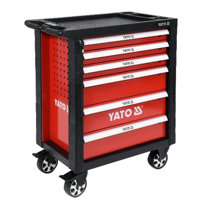 Dulap cu Scule Profesional 6 Sertare Echipat Complet cu 177 Piese YATO YT-55300