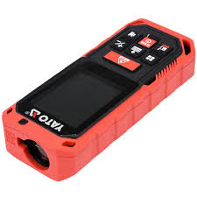 Telemetru laser, Yato YT-73127, LCD, 60 m, +/-2 mm/m, calcul suprafață și volum