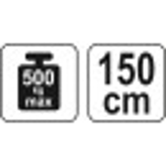 Suport Ridicare Motor Maxim 500 KG, Yato YT-55568