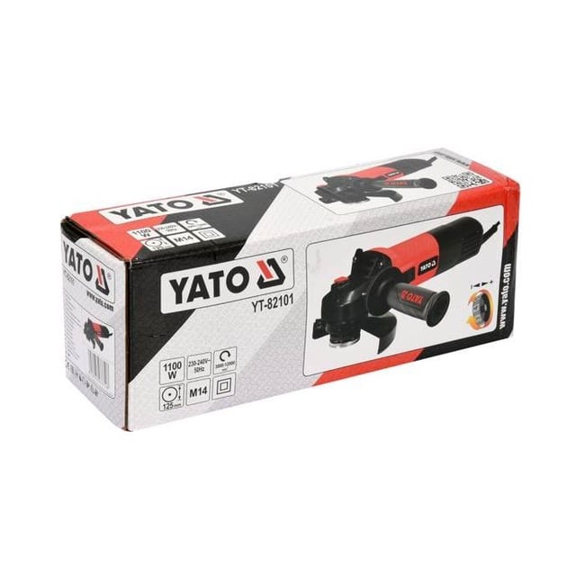 Polizor unghiular / Flex Yato YT-82101, cu variator, 1100W, 12000 RPM, 125mm