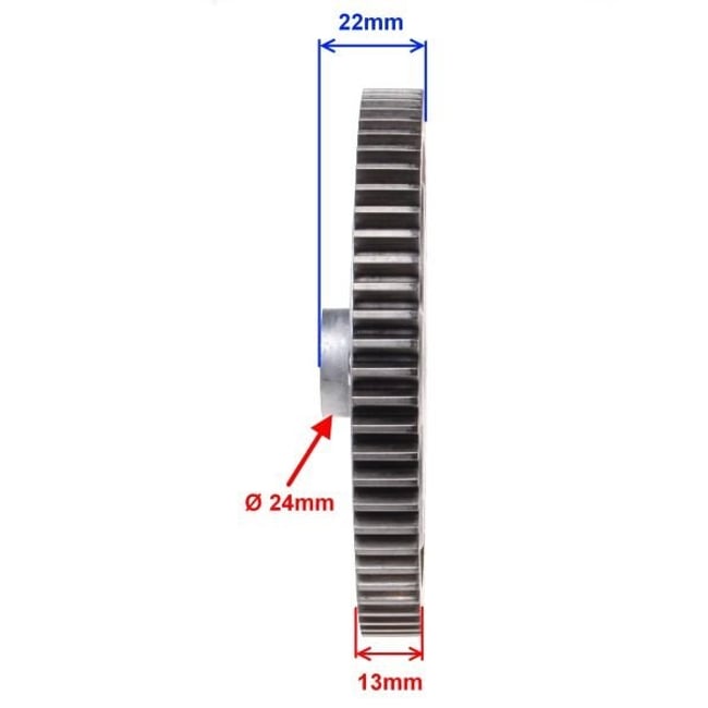 Pinion ambreiaj Atv 107-110-125 cm3 (67 dinti)
