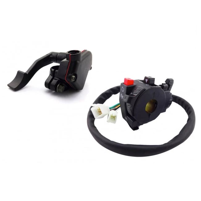 Maneta acceleratie + bloc lumini ATV 110cc (Model 2)