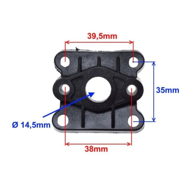 Adaptor carburator scuter, ATV, Pocket Bike
