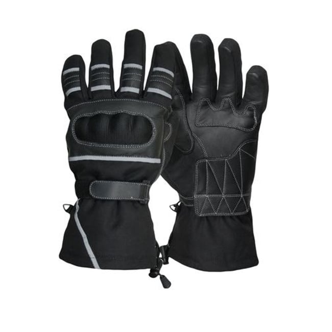 Manusi moto / ATV cu protectii pentru monturi, impermeabile, izolate termic, TITANUS, marimea S