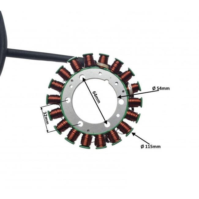Magnetou / stator aprindere Atv Yamaha YFM 350 / 400 Big Bear / Warrior / Wolverine / Raptor 2000-2013