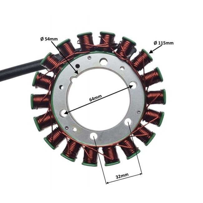 Magnetou / stator aprindere ATV CF Moto CFMoto 500cc 600cc X5 X6 Z6 CF188 CF500 CF600 (0180-032000)