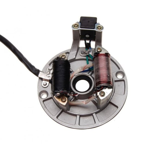 Magnetou / stator aprindere Cross - Atv 50cc - 125cc, 2 bobine, 5 fire, cu simering