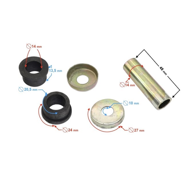 Set bucse (plastic) brat ATV 107-110-125 cc