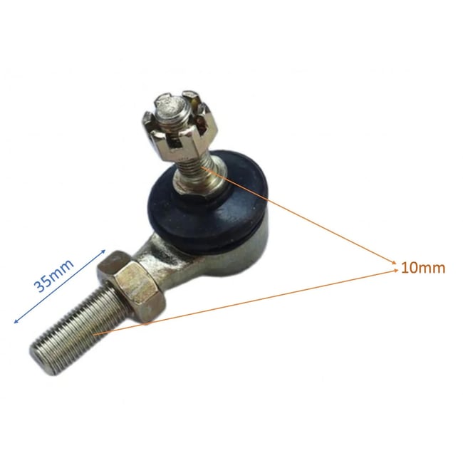 Bieleta directie cu capete de bara ATV 110cc - 250cc, M10, 240/340mm