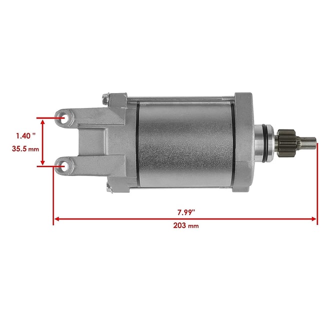 Electromotor ATV Yamaha Raptor 660 Yfm660 660cc