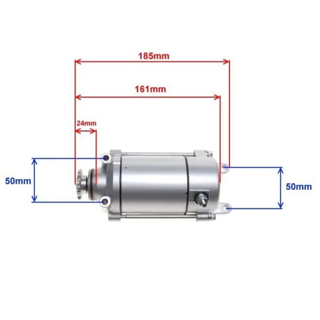 Electromotor Kingway Chopper 150/250CC, LIFAN LF250-4, LIFAN-253FMN, 13 dinti