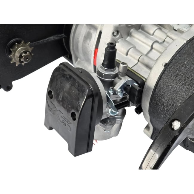 Motor complet in 2 timpi pentru Pocket Bike si mini ATV, model cu electromotor si reductor