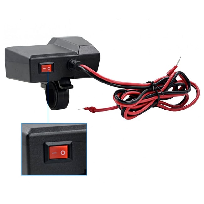 Priza alimentare Moto / Atv 12V + USB 5V