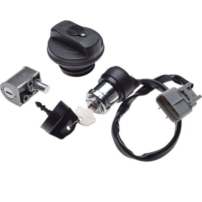 Set contact cu chei, buson si blocator ghidon Cf Moto 800/1000
