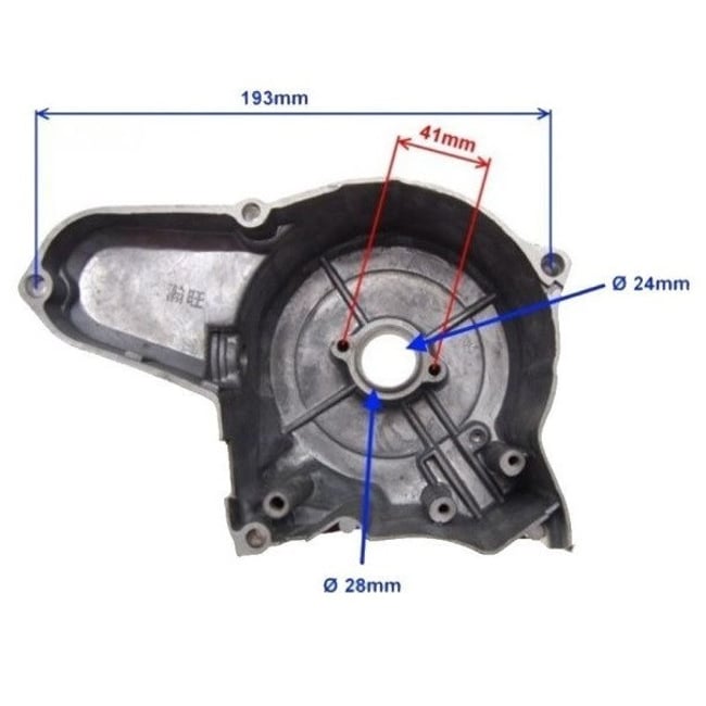 Capac Magnetou Stanga ATV 50cc, 70cc, 90cc, 110cc, 125cc (pentru magnetou cu 6 bobine)