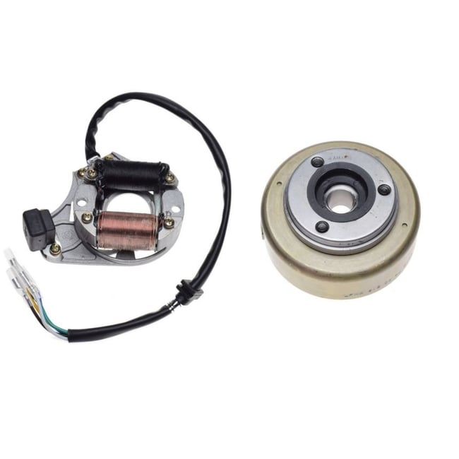 Magnetou / stator aprindere + Volanta Atv 110cc