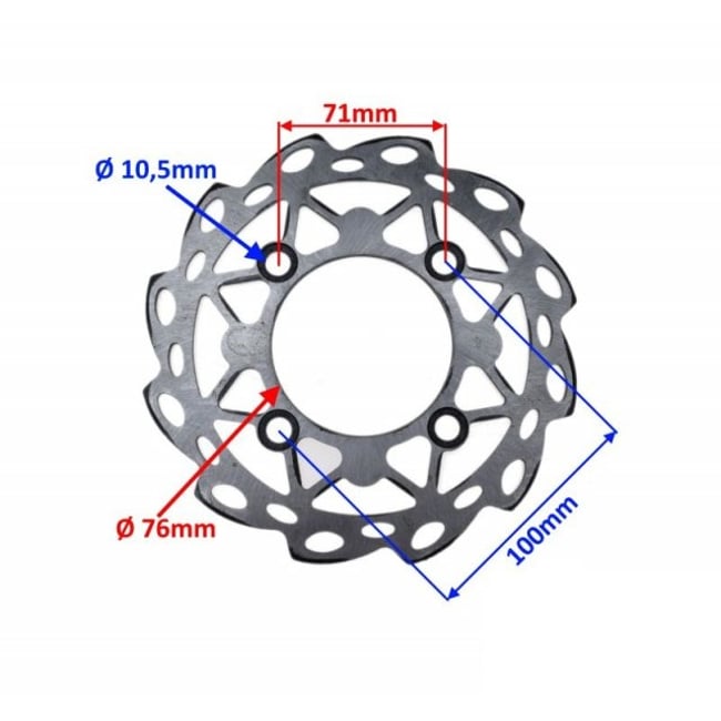 Disc Frana Spate Cross 110 - 125cc, Honda CRF50