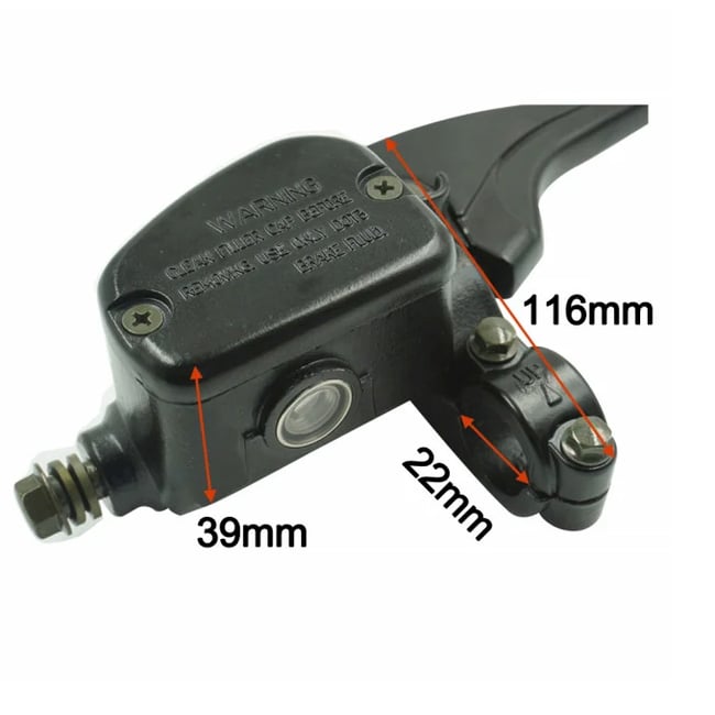 Pompa frana mana hidraulica pentru ATV - partea dreapta