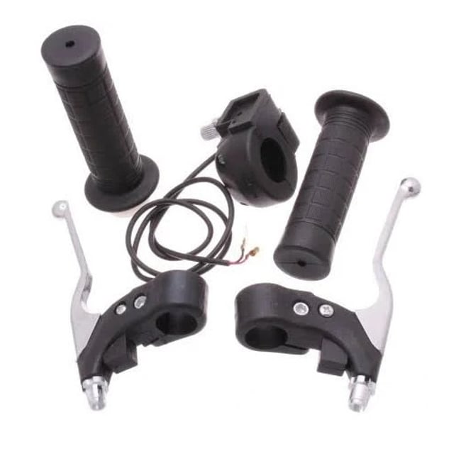 Set maneta acceleratie si manete frana Pocket Bike