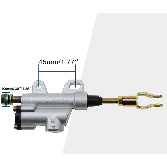 Pompa frana hidraulica de picior pentru ATV, Scuter, Cros 50cc - 250cc