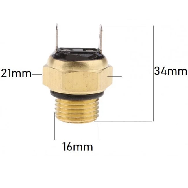 Termostat ATV 300cc, filet M16