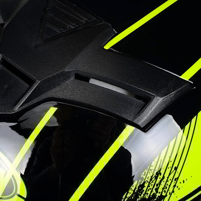 Casca moto full face Awina TN0700B-F1, negru / galben