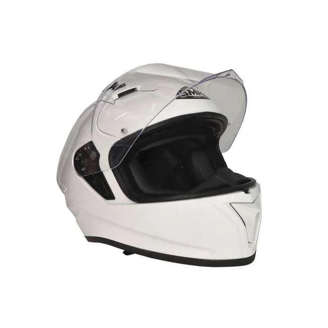 Casca moto full face SMK Stellar White