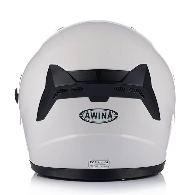 Casca moto semi-integrala, JK528 , culoare alb