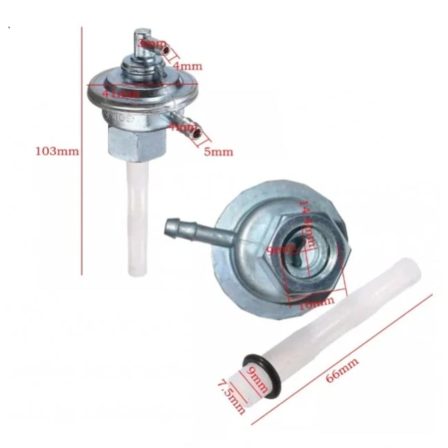 Pompa benzina scuter 4T 50cc-150cc (piulita)
