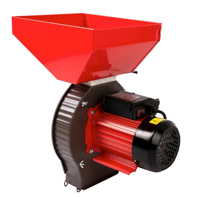 Moara cereale cu ciocanele Lider MX949, 4.5 kW, 200 kg/ora, 3000 RPM, cuva mare, bobinaj cupru