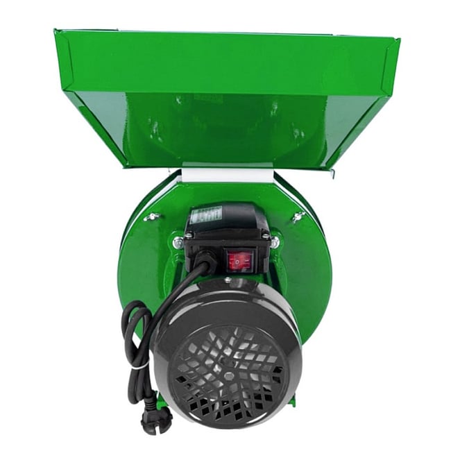 Moara cereale cu ciocanele Lider MX947, 4.5 kW, 300 kg/ora, 3000 RPM, cuva mare, bobinaj cupru