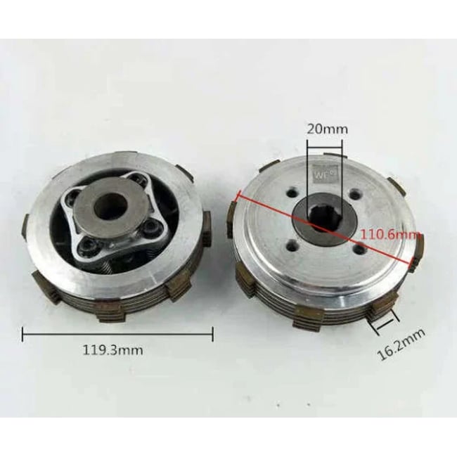 Ambreiaj motosapa / motocultor / diesel 178F, 186F (model 2)