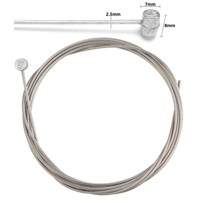 Cablu frana (fara camasa) lungime 200cm, grosime 2.5mm