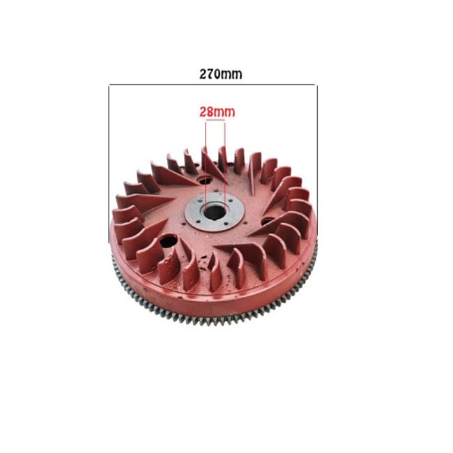 Volanta motor diesel 186F, Yanmar L90, Yanmar L100, Ruris