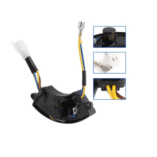 AVR generator monofazic 2KW - 5.5KW (250V 220uF) 6 fire