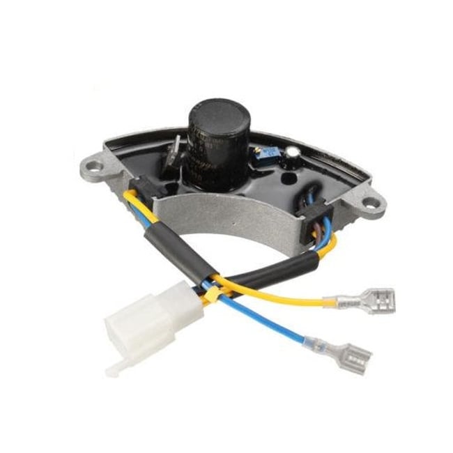 AVR generator 2KW (250V 220F) - carcasa aluminiu, 2 Fire + mufa 4 pini