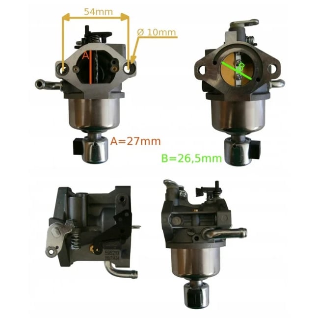 Carburator Briggs&Stratton 14.5hp - 21hp (796109 591731 594593)