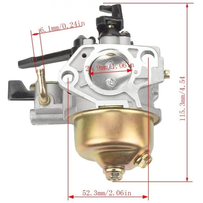 Carburator Honda GX 390 cu robinet de benzina