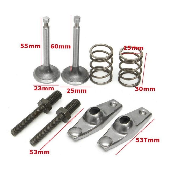 Chiulasa motopompa / generator Honda GX 160 / 5.5, 6.5, 7HP